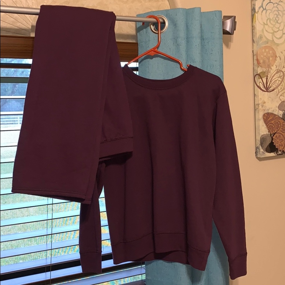 Hanes sweat set